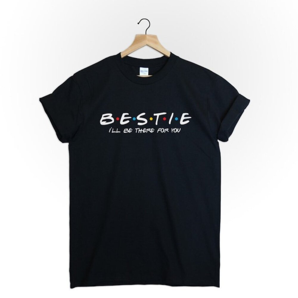 Bestie shirt unisex friends tvshow for best friend top tumblr womens music - Picture 1 of 5